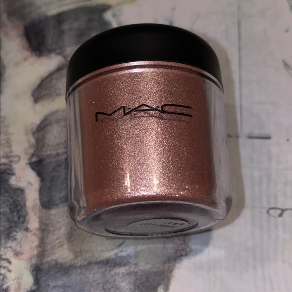 MAC COSMETICS GOLD MODE PIGMENT 7.5g jar NEW NO BOX, VERY RARE!